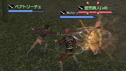 陆地战斗での副官船长の行動