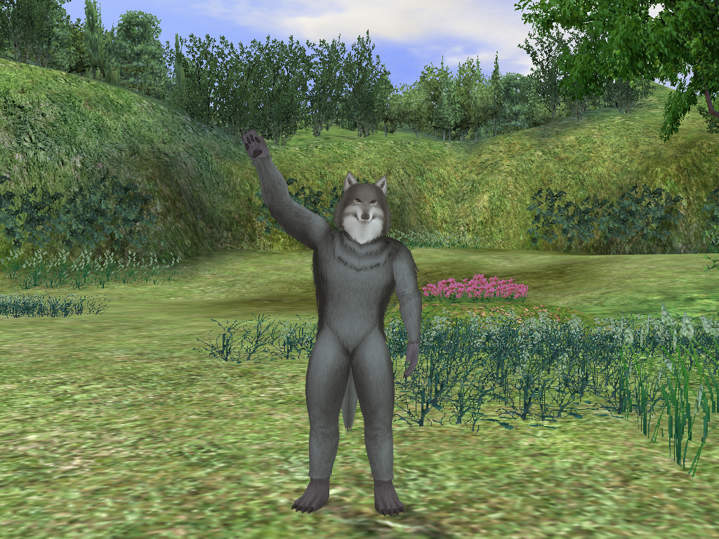 オオカミの着ぐるみ